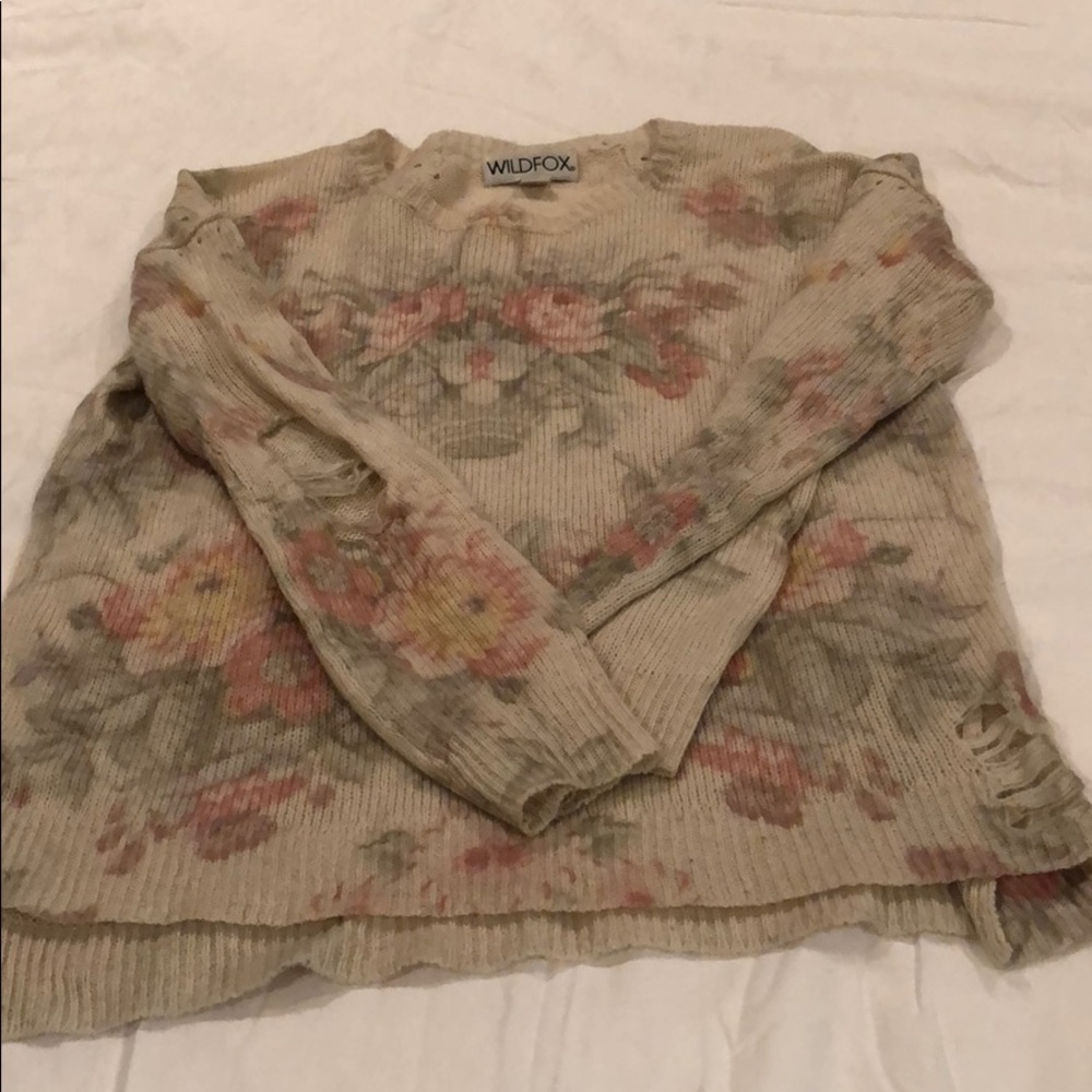 Wild fox sweater
